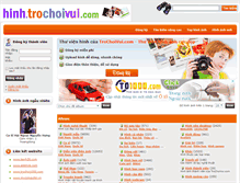 Tablet Screenshot of hinh.trochoivui.com